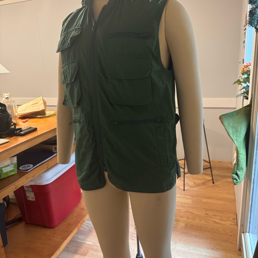 Men's Forest Green Outdoor Vest